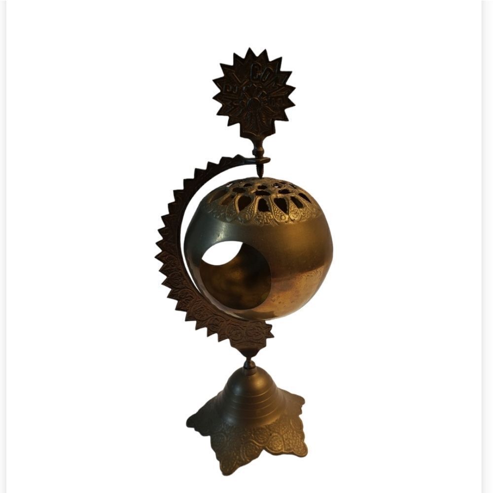 Vintage Brass Sphere